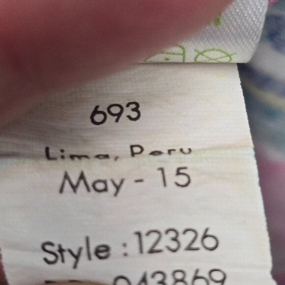 Lilly Pulitzer Rossmore Shift Dress S Pink Blue Print Mini Resort Travel Ready - Picture 7 of 12